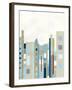 Broadway Horizon II-Vanna Lam-Framed Art Print