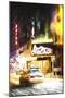 Broadway in Winter-Philippe Hugonnard-Mounted Giclee Print