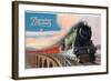 Broadway Limited, Pennsylvania Railroad, 1927-null-Framed Giclee Print