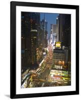 Broadway Looking Towards Times Square, Manhattan, New York City, USA-Alan Copson-Framed Premium Photographic Print