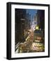 Broadway Looking Towards Times Square, Manhattan, New York City, USA-Alan Copson-Framed Photographic Print