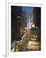 Broadway Looking Towards Times Square, Manhattan, New York City, USA-Alan Copson-Framed Photographic Print