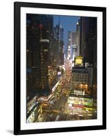 Broadway Looking Towards Times Square, Manhattan, New York City, USA-Alan Copson-Framed Photographic Print