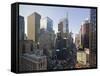 Broadway Looking Towards Times Square, Manhattan, New York City, USA-Alan Copson-Framed Stretched Canvas