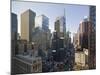 Broadway Looking Towards Times Square, Manhattan, New York City, USA-Alan Copson-Mounted Photographic Print