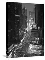 Broadway Looking Towards Times Square, Manhattan, New York City, USA-Alan Copson-Stretched Canvas