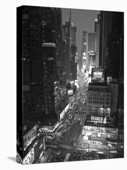 Broadway Looking Towards Times Square, Manhattan, New York City, USA-Alan Copson-Stretched Canvas