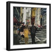 Broadway Melody, New York-Susan Brown-Framed Giclee Print