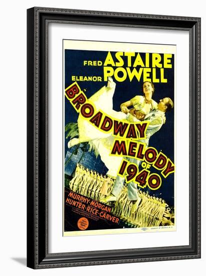 Broadway Melody of 1940, Eleanor Powell, Fred Astaire, 1940-null-Framed Art Print