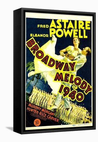 Broadway Melody of 1940, Eleanor Powell, Fred Astaire, 1940-null-Framed Stretched Canvas