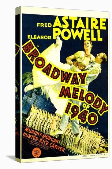 Broadway Melody of 1940, Eleanor Powell, Fred Astaire, 1940-null-Stretched Canvas