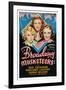 Broadway Musketeers-null-Framed Art Print