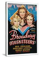 Broadway Musketeers-null-Stretched Canvas