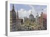 Broadway, New York: from the Western Union Telegraph Building Looking North-null-Stretched Canvas