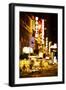 Broadway Night II - In the Style of Oil Painting-Philippe Hugonnard-Framed Giclee Print