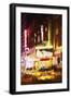 Broadway Night - In the Style of Oil Painting-Philippe Hugonnard-Framed Giclee Print