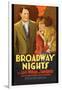 Broadway Nights-null-Framed Art Print