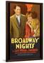 Broadway Nights-null-Framed Art Print