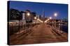 Broadway Pier #21-Alan Blaustein-Stretched Canvas