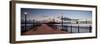 Broadway Pier Pano #115-Alan Blaustein-Framed Photographic Print