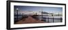 Broadway Pier Pano #115-Alan Blaustein-Framed Photographic Print