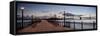 Broadway Pier Pano #115-Alan Blaustein-Framed Stretched Canvas