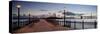 Broadway Pier Pano #115-Alan Blaustein-Stretched Canvas