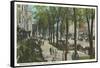 Broadway, Saratoga Springs, New York-null-Framed Stretched Canvas