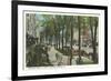 Broadway, Saratoga Springs, New York-null-Framed Premium Giclee Print