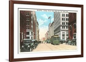 Broadway, St. Louis, Missouri-null-Framed Art Print