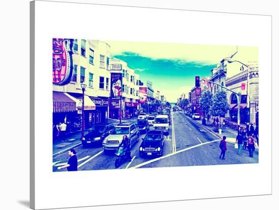 Broadway Street - Downtown - San Francisco - Californie - United States-Philippe Hugonnard-Stretched Canvas