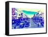 Broadway Street - Downtown - San Francisco - Californie - United States-Philippe Hugonnard-Framed Stretched Canvas