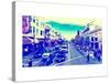 Broadway Street - Downtown - San Francisco - Californie - United States-Philippe Hugonnard-Stretched Canvas