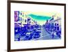 Broadway Street - Downtown - San Francisco - Californie - United States-Philippe Hugonnard-Framed Art Print