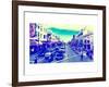 Broadway Street - Downtown - San Francisco - Californie - United States-Philippe Hugonnard-Framed Art Print