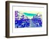 Broadway Street - Downtown - San Francisco - Californie - United States-Philippe Hugonnard-Framed Art Print