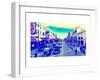 Broadway Street - Downtown - San Francisco - Californie - United States-Philippe Hugonnard-Framed Art Print