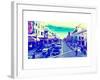 Broadway Street - Downtown - San Francisco - Californie - United States-Philippe Hugonnard-Framed Art Print