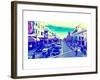 Broadway Street - Downtown - San Francisco - Californie - United States-Philippe Hugonnard-Framed Art Print