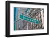 Broadway Street Sign in New York City-SeanPavonePhoto-Framed Photographic Print