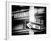 Broadway Street Sign Manhattan-Philippe Hugonnard-Framed Photographic Print