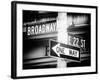 Broadway Street Sign Manhattan-Philippe Hugonnard-Framed Photographic Print