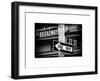 Broadway Street Sign Manhattan-Philippe Hugonnard-Framed Art Print