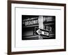 Broadway Street Sign Manhattan-Philippe Hugonnard-Framed Art Print