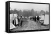 Broadway Street, Skagway, 1897-La Roche-Framed Stretched Canvas