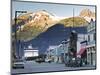 Broadway Street, Skagway, Alaska, USA-Walter Bibikow-Mounted Photographic Print