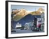 Broadway Street, Skagway, Alaska, USA-Walter Bibikow-Framed Photographic Print