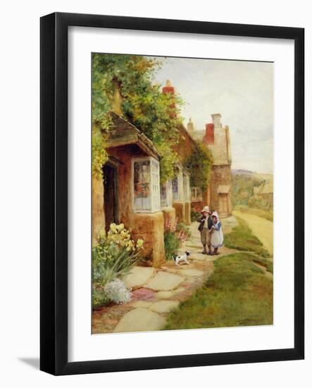 Broadway - the Puppy-Arthur Claude Strachan-Framed Giclee Print