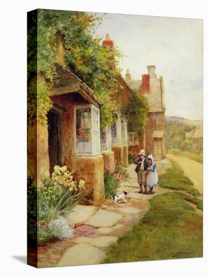 Broadway - the Puppy-Arthur Claude Strachan-Stretched Canvas