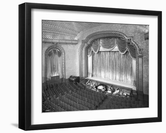 Broadway Theatre Interior, 1927-Chapin Bowen-Framed Giclee Print